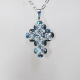 Small Cross - Sierra-Silver Chain - 2
